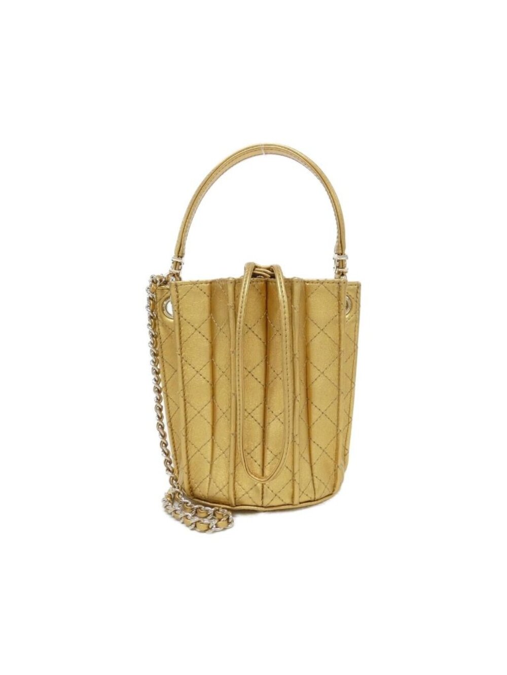 Chanel Bag Handbag Gold